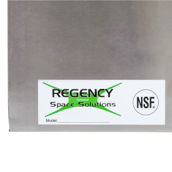 Regency Space Solutions Regency Stainless Steel Vent Duct For Conveyor Dishwashers - 72" 5 Regency Space Solutions Regency Stainless Steel Vent Duct For Conveyor Dishwashers - 72" - Image 5