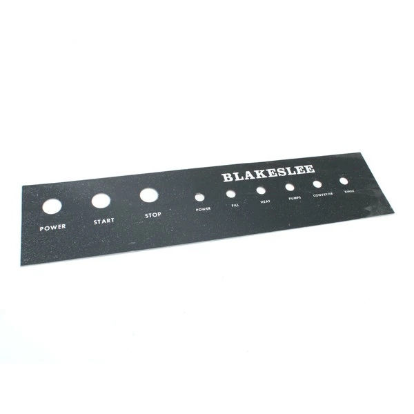 Blakeslee 72390 Name/Data Plate 1 Blakeslee 72390 Name/Data Plate