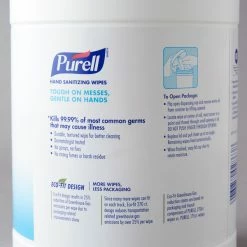 Purell® 9113-06 270 Count Hand Sanitizing Wipes 11 Purell® 9113-06 270 Count Hand Sanitizing Wipes -J&H Supply Co store 1254226