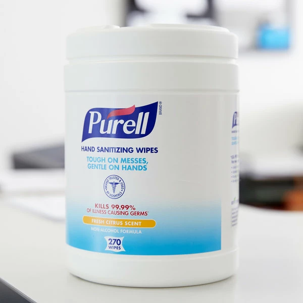 Purell® 9113-06 270 Count Hand Sanitizing Wipes 1 Purell® 9113-06 270 Count Hand Sanitizing Wipes