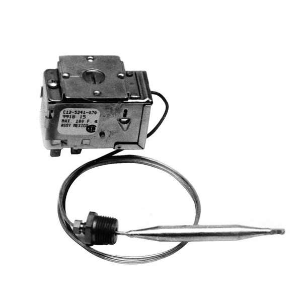 All Points 46-1083 Dishwasher Rinse Thermostat; Type C12; Temperature 165 - 195 Degrees Fahrenheit; 24" Capillary 1 All Points 46-1083 Dishwasher Rinse Thermostat; Type C12; Temperature 165 - 195 Degrees Fahrenheit; 24" Capillary