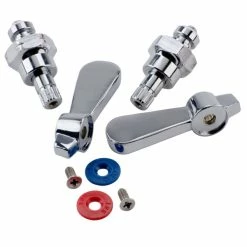 Regency Plumbing & Hardware Regency Lead Free Faucet Repair Kit With Handles And Stems For Wall Mount Faucets 5 Regency Plumbing & Hardware Regency Lead Free Faucet Repair Kit With Handles And Stems For Wall Mount Faucets -J&H Supply Co store 140454