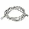 T&S Brass And Bronze Works T&S B-0120-H 120" Stainless Steel Flex Hose With Gray Handle And Polyurethane Liner