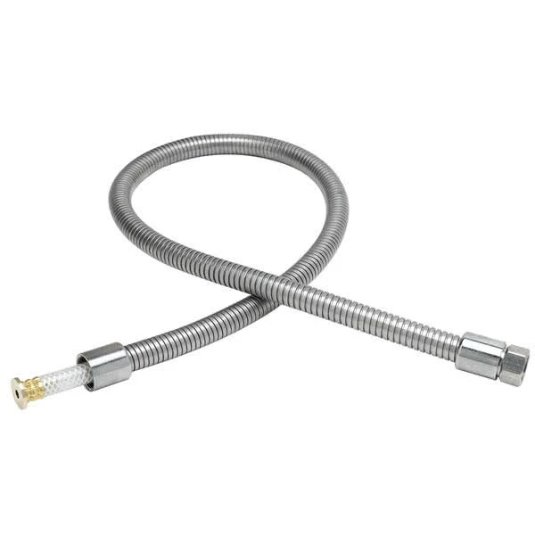 T&S Brass And Bronze Works T&S B-0046-H2A 46" Stainless Steel Hose 1 T&S Brass And Bronze Works T&S B-0046-H2A 46" Stainless Steel Hose