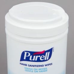 Purell® 9031-06 Alcohol Formulation Sanitizing Wipes 175 Count Canister 9 Purell® 9031-06 Alcohol Formulation Sanitizing Wipes 175 Count Canister -J&H Supply Co store 1603008