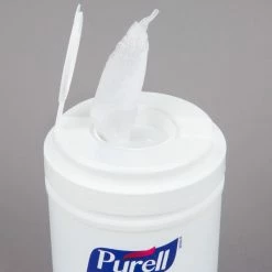 Purell® 9031-06 Alcohol Formulation Sanitizing Wipes 175 Count Canister 10 Purell® 9031-06 Alcohol Formulation Sanitizing Wipes 175 Count Canister -J&H Supply Co store 1603009