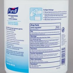 Purell® 9031-06 Alcohol Formulation Sanitizing Wipes 175 Count Canister 11 Purell® 9031-06 Alcohol Formulation Sanitizing Wipes 175 Count Canister -J&H Supply Co store 1603010