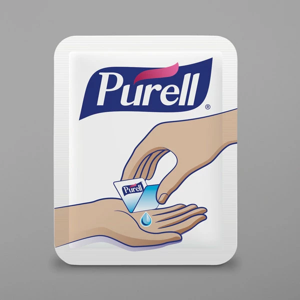 Purell® 9630-2M-NS Advanced 0.04 Oz. Single Use Hand Sanitizer Packets - 2000/Case 1 Purell® 9630-2M-NS Advanced 0.04 Oz. Single Use Hand Sanitizer Packets - 2000/Case