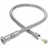 T&S Brass And Bronze Works Eversteel By T&S S-0024-H2A Stainless Steel 24" Flexible Hose