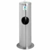 WipesPlus Stainless Steel Floor Dispenser Station With Trash Can