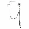 T&S Brass And Bronze Works T&S B-0126-R 28 3/4" High Pre-Rinse Faucet Retrofit Kit With Angled Low Flow Spray Valve, Balancer, 68" Hose, And 6" Wall Bracket
