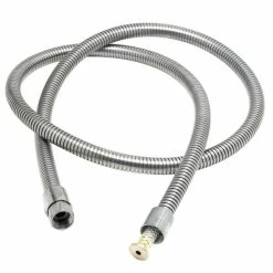 T&S Brass And Bronze Works T&S B-0068-H2A 62 1/2" Stainless Steel Flex Hose And Polyurethane Liner