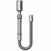 T&S Brass And Bronze Works T&S B-0020-HC 20" Stainless Steel Flex Hose With Fan Jet Spray Head And Polyurethane Liner