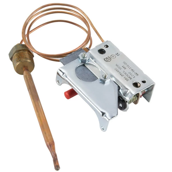 All Points 48-1088 Booster Heater Hi-Limit Thermostat Control; Temperature: 210 Degrees Fahrenheit; 20" Capillary 1 All Points 48-1088 Booster Heater Hi-Limit Thermostat Control; Temperature: 210 Degrees Fahrenheit; 20" Capillary