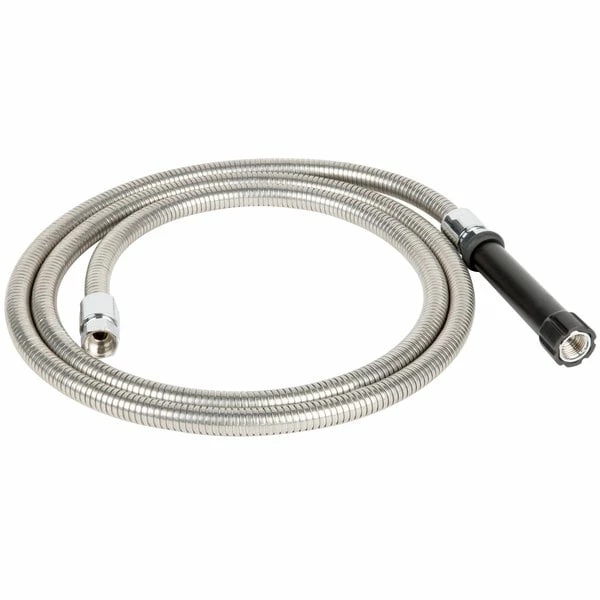 T&S Brass And Bronze Works Equip By T&S 5HSE96 96" Flexible Stainless Steel Hose For Equip Pre-Rinse Units 1 T&S Brass And Bronze Works Equip By T&S 5HSE96 96" Flexible Stainless Steel Hose For Equip Pre-Rinse Units