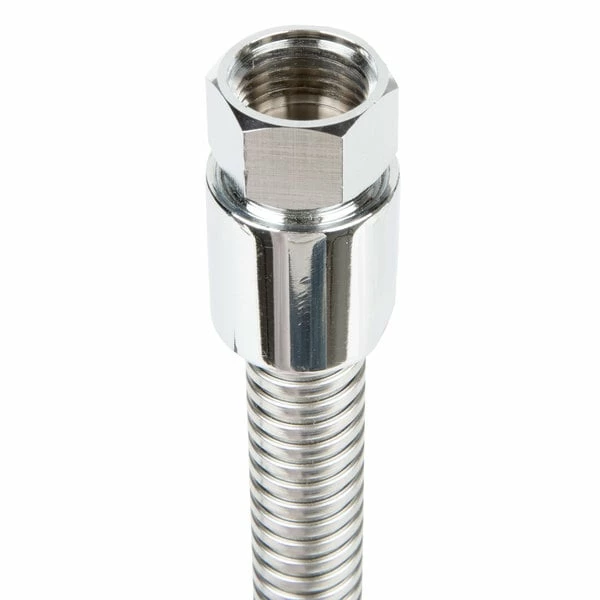 T&S Brass And Bronze Works Equip By T&S 5HSE96 96" Flexible Stainless Steel Hose For Equip Pre-Rinse Units 3 T&S Brass And Bronze Works Equip By T&S 5HSE96 96" Flexible Stainless Steel Hose For Equip Pre-Rinse Units - Image 3