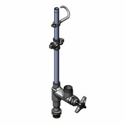 T&S Brass And Bronze Works T&S 017989-40 Easy Install Riser With Add On Faucet And Vandal Resistant Screw For B-0287 Faucets