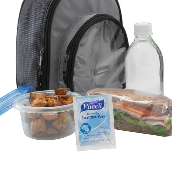 Purell® 9027-12 Cottony Soft Sanitizing Wipes 120 Count Self-Dispensing Display Box - 12/Case 5 Purell® 9027-12 Cottony Soft Sanitizing Wipes 120 Count Self-Dispensing Display Box - 12/Case - Image 5