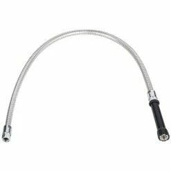T&S Brass And Bronze Works Equip By T&S 5HSE44 44" Flexible Stainless Steel Hose For Equip Pre-Rinse Units -J&H Supply Co store 774159