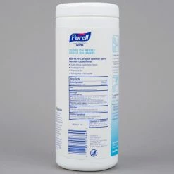 Purell® 9111-12 Sanitizing Wipes 100 Count Canister -J&H Supply Co store 970024