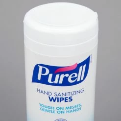 Purell® 9111-12 Sanitizing Wipes 100 Count Canister -J&H Supply Co store 970027